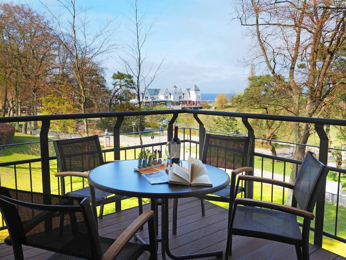 Kaiservillen Heringsdorf - Ferienwohnung Mit 2 Schlafzimmern Und Balkon D212 Ngoại thất bức ảnh
